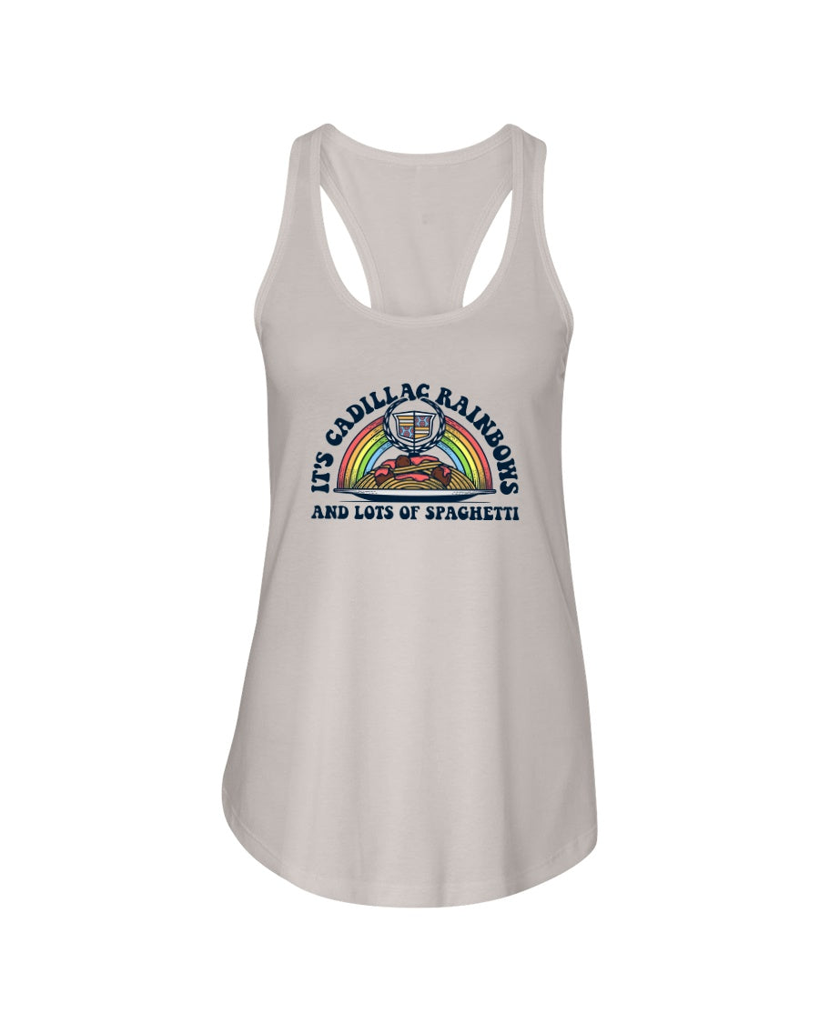 HALLEY'S COMET Cadillac/Spaghetti - Women's Racerback Tank - Simplewear Phish