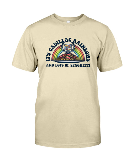 HALLEY'S COMET Cadillac/Spaghetti - Comfort Colors Tee - Simplewear Phish