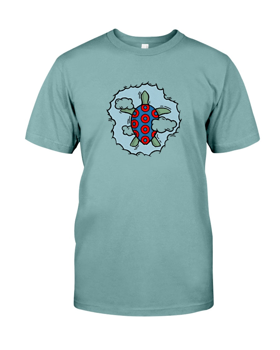 TURTLE IN THE CLOUDS - Comfort Colors Tee - Simplewear Phish