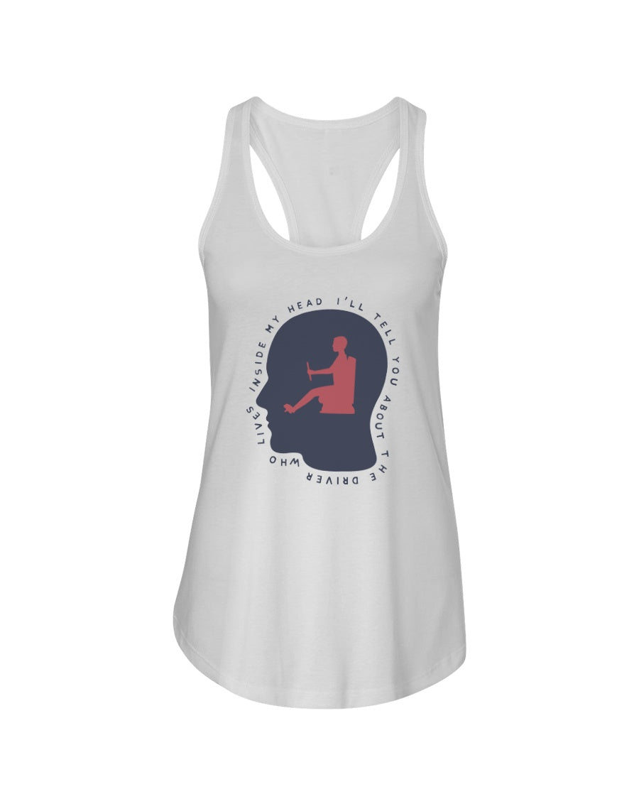 DRIVER - Women's Racerback Tank - Simplewear Phish