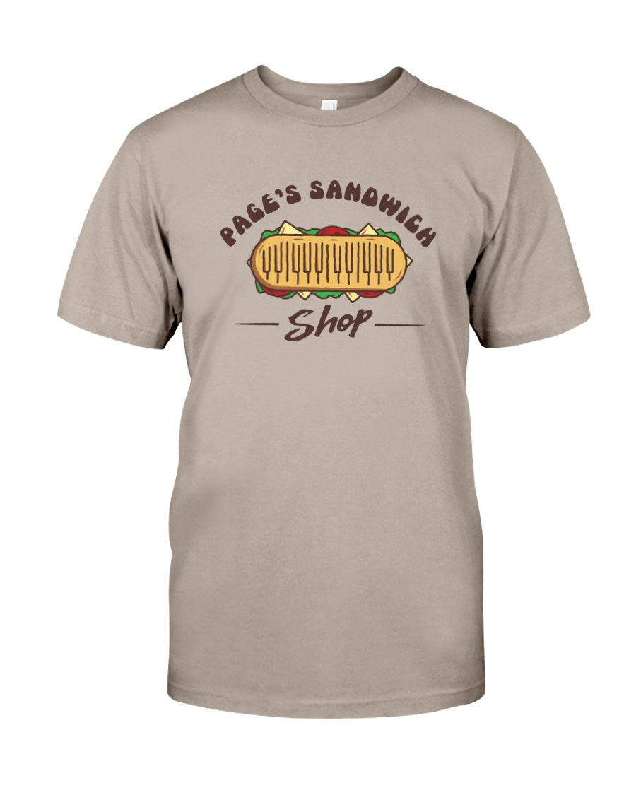 PAGE'S SANDWICH SHOP - Comfort Colors Tee - Simplewear Phish