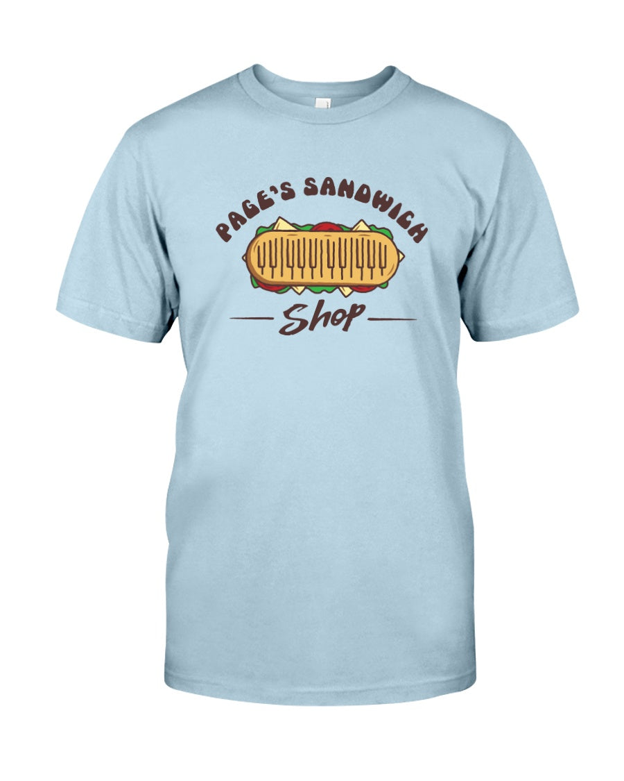 PAGE'S SANDWICH SHOP - Comfort Colors Tee - Simplewear Phish