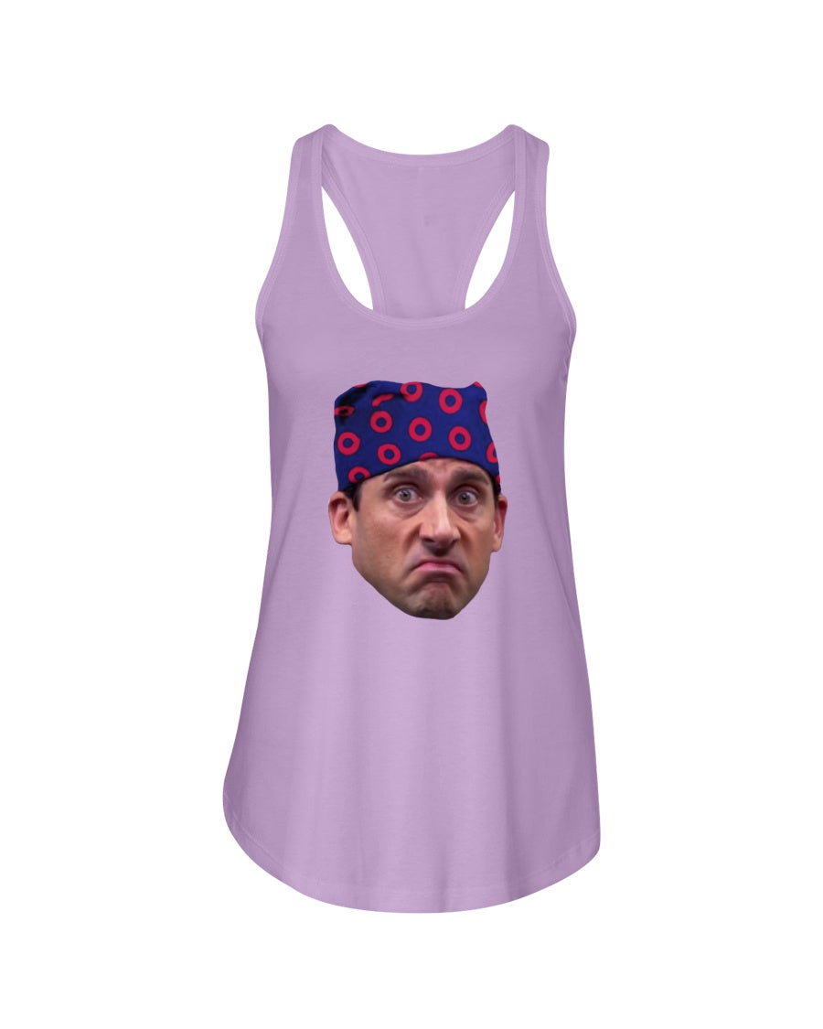 PRISON MIKE Phish Donuts - Women's Racerback Tank - Simplewear Phish