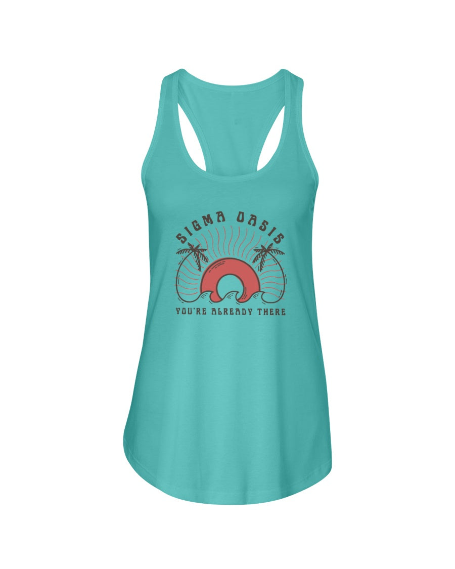 SIGMA OASIS - Women's Racerback Tank - Simplewear Phish