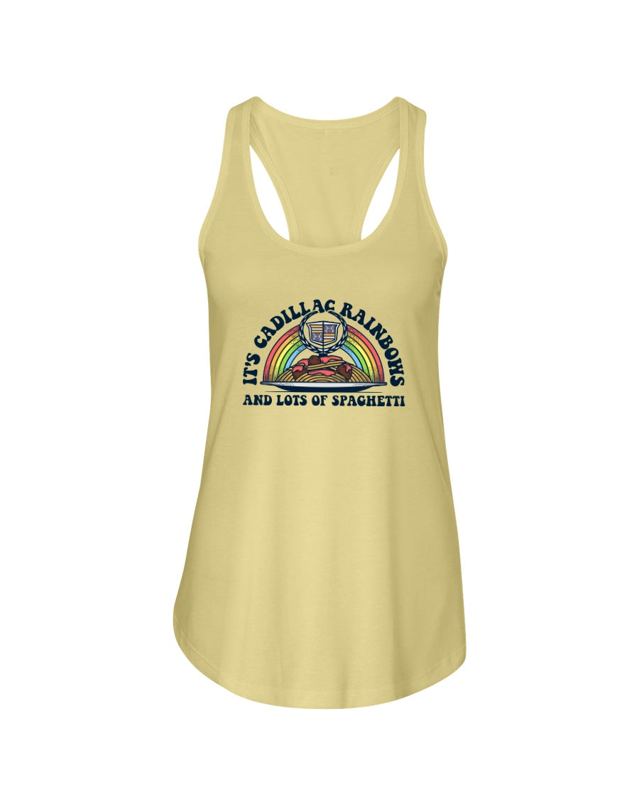 HALLEY'S COMET Cadillac/Spaghetti - Women's Racerback Tank - Simplewear Phish