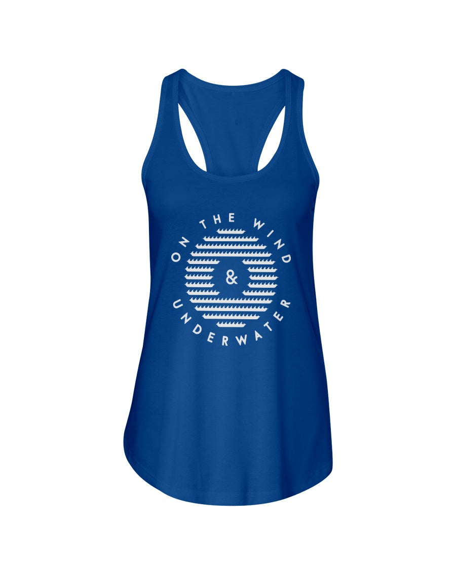 WAVES - Women's Racerback Tank - Simplewear Phish