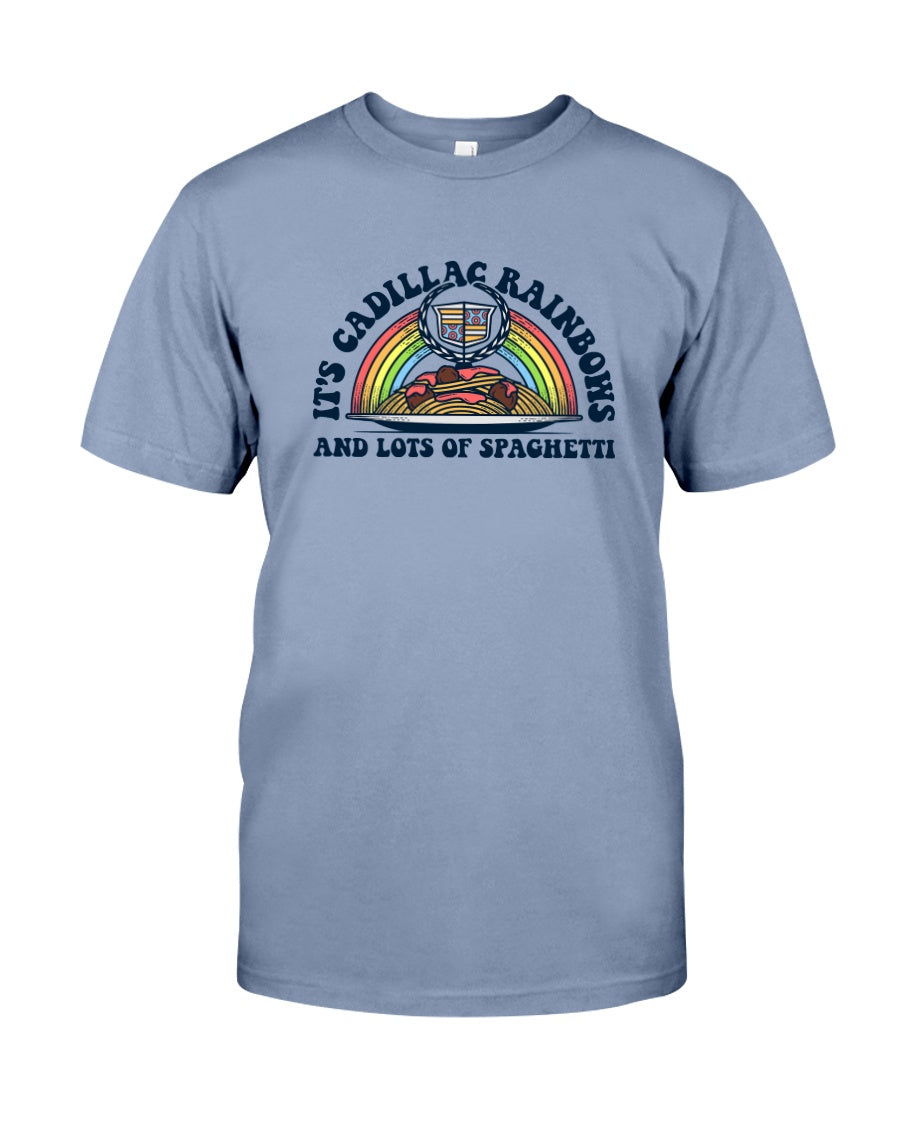 HALLEY'S COMET Cadillac/Spaghetti - Comfort Colors Tee - Simplewear Phish