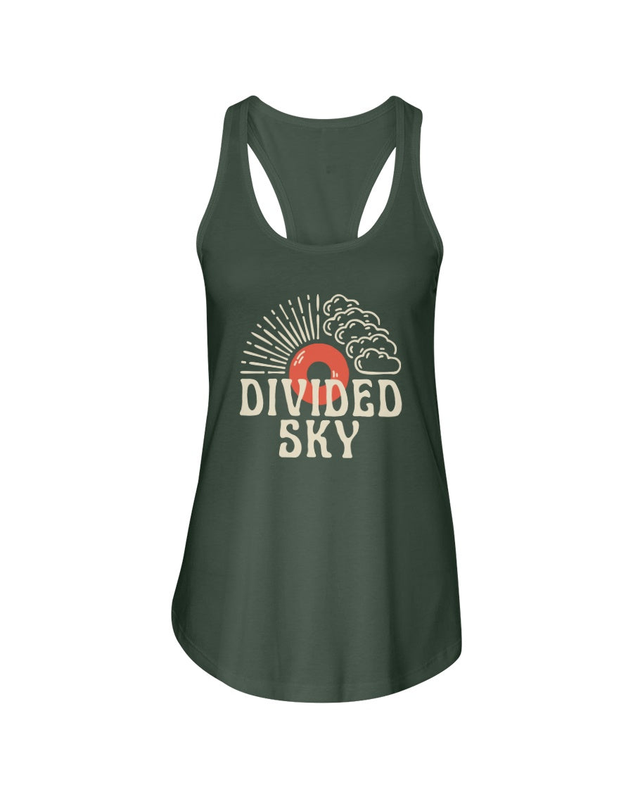 DIVIDED SKY - Women's Racerback Tank - Simplewear Phish