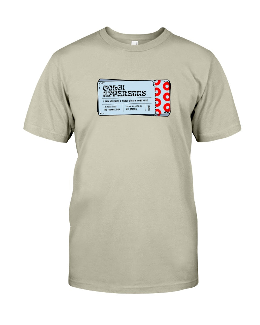 GOLGI APPARATUS Ticket - Comfort Colors Tee - Simplewear Phish