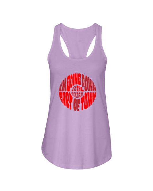 HALLEY'S COMET Town - Women's Racerback Tank - Simplewear Phish