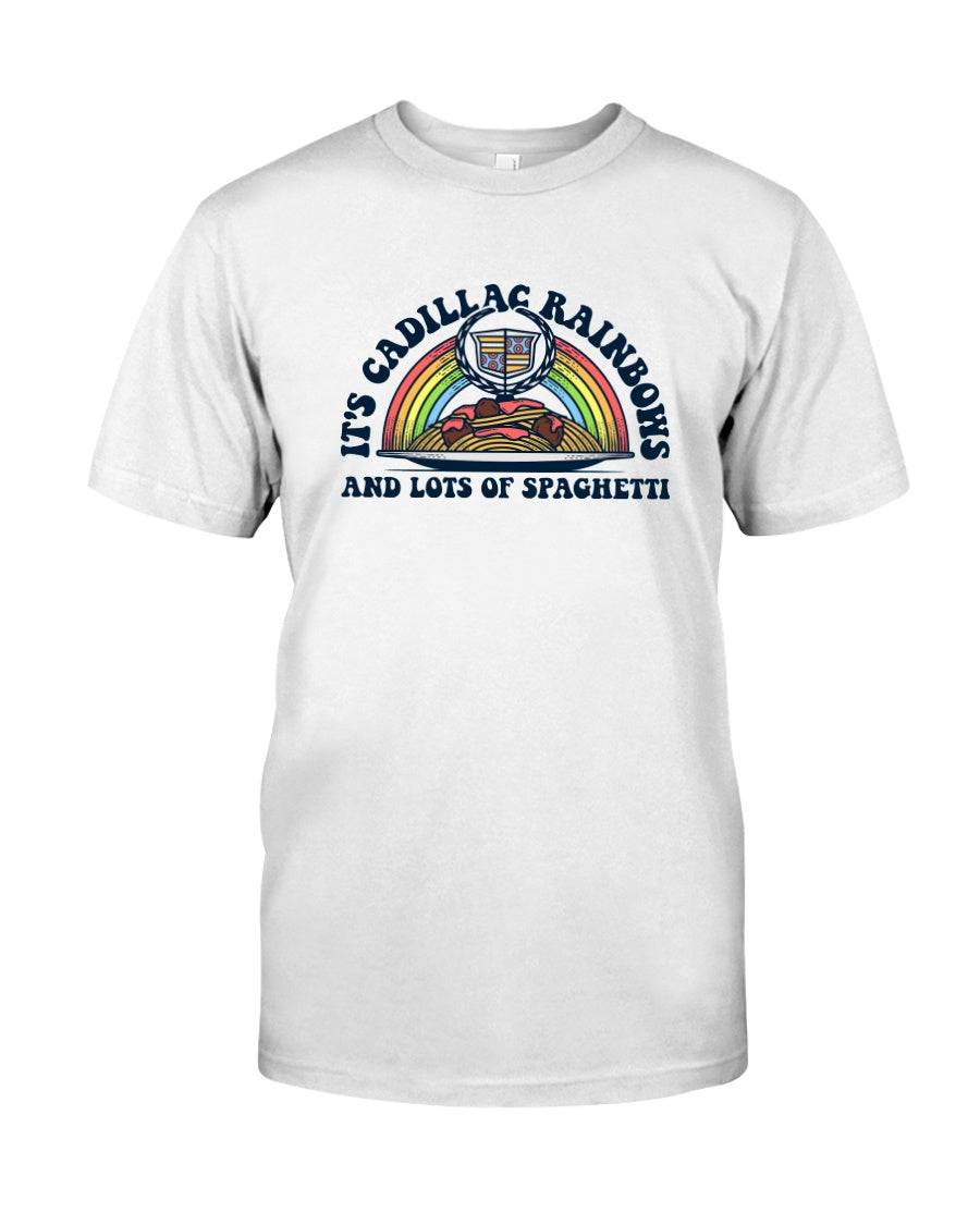 HALLEY'S COMET Cadillac/Spaghetti - Comfort Colors Tee - Simplewear Phish