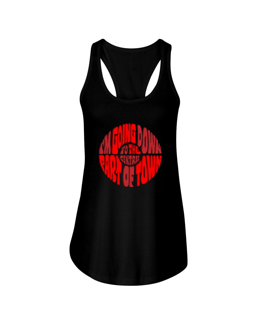 HALLEY'S COMET Town - Women's Racerback Tank - Simplewear Phish