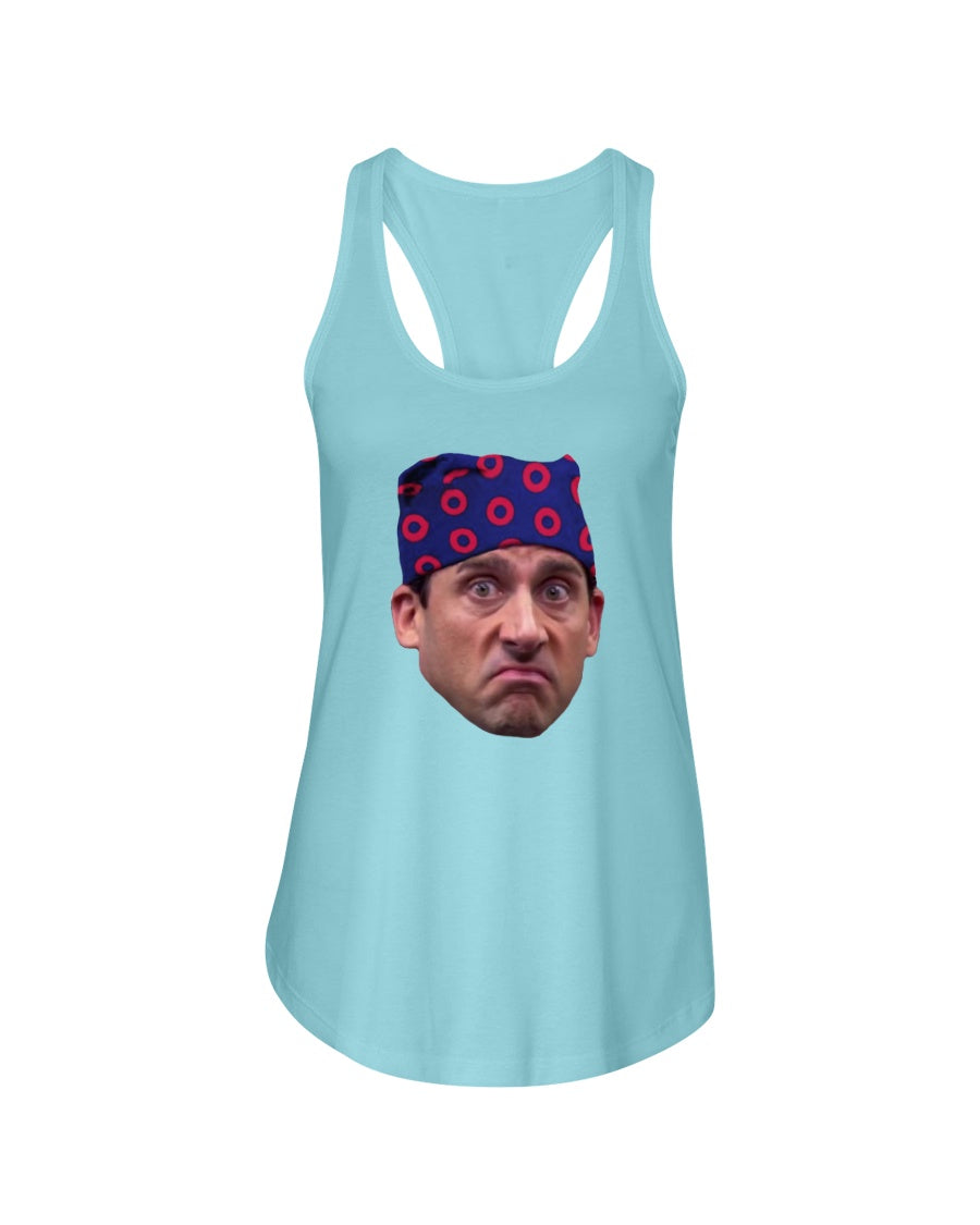 PRISON MIKE Phish Donuts - Women's Racerback Tank - Simplewear Phish