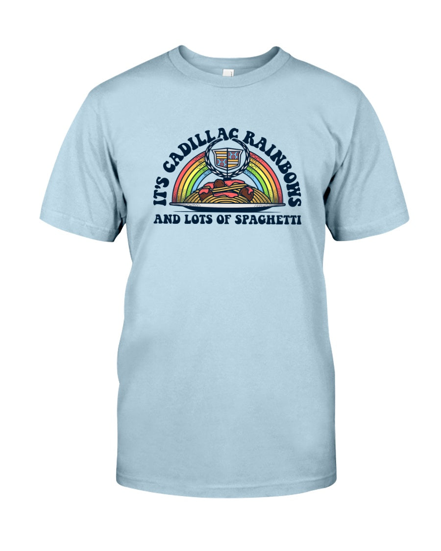 HALLEY'S COMET Cadillac/Spaghetti - Comfort Colors Tee - Simplewear Phish