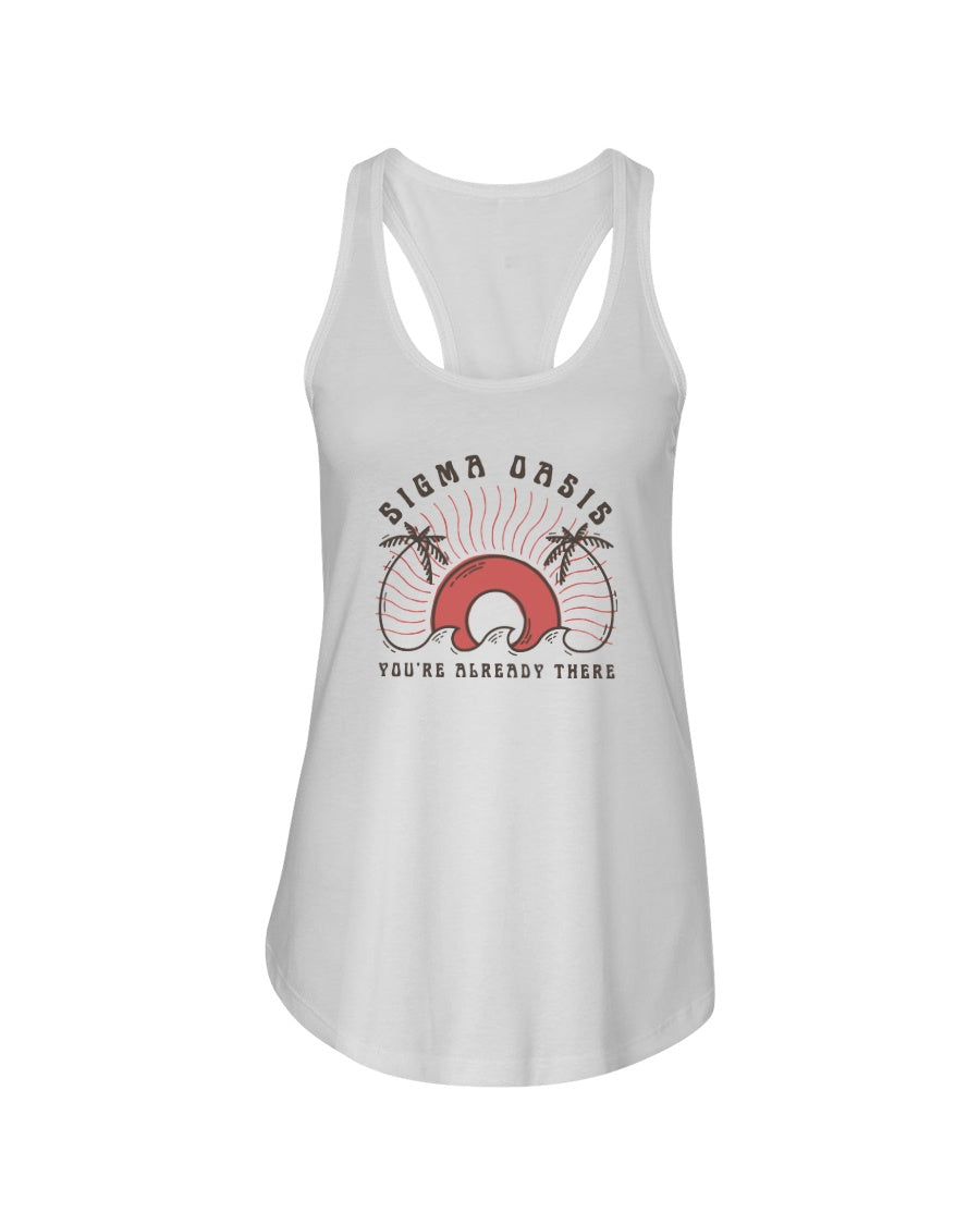 SIGMA OASIS - Women's Racerback Tank - Simplewear Phish