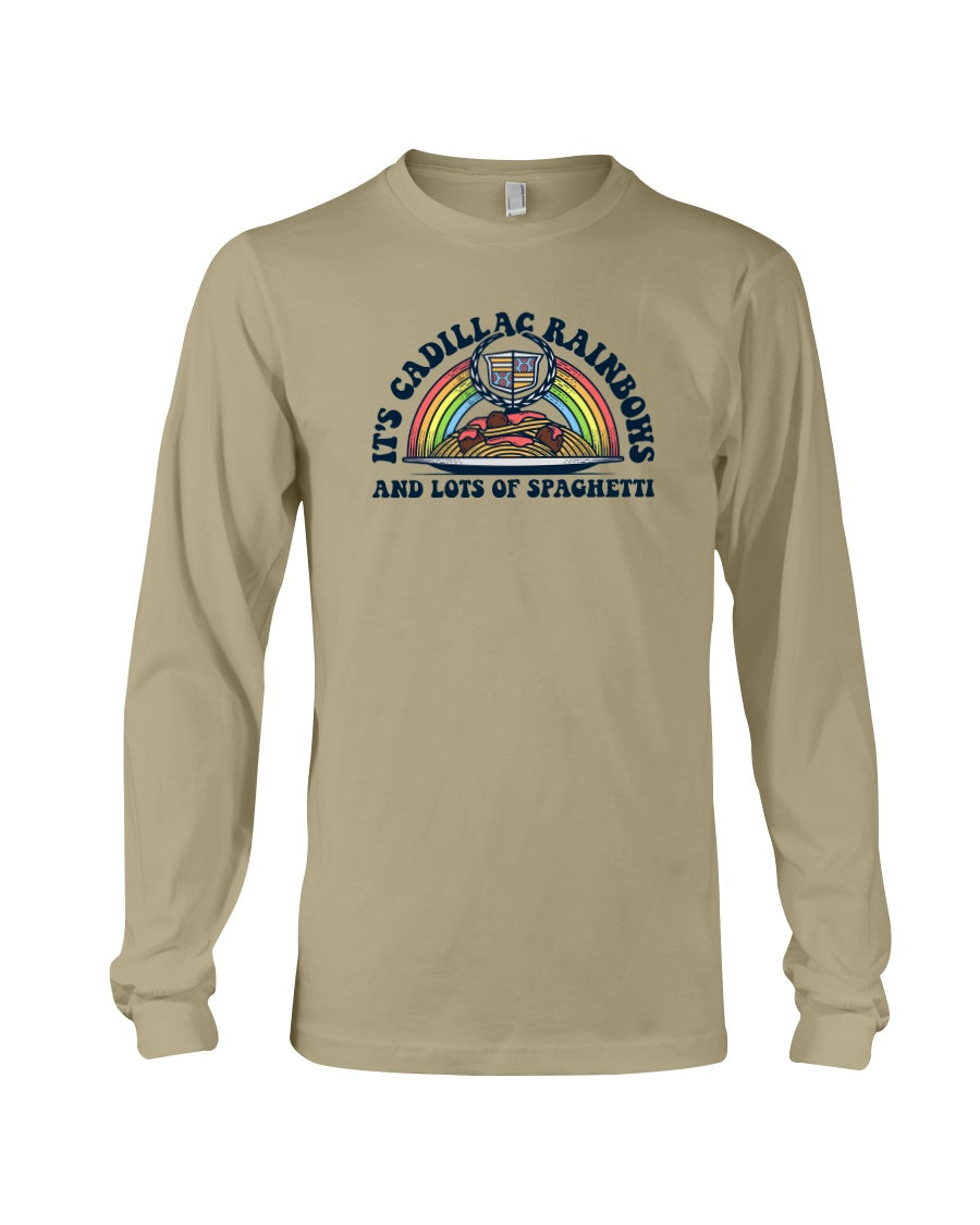 HALLEY'S COMET Cadillac/Spaghetti - Comfort Colors Long Sleeve - Simplewear Phish