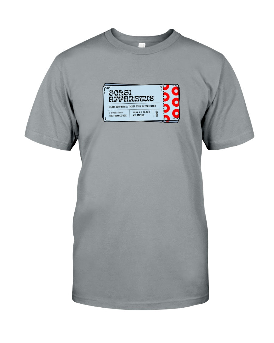 GOLGI APPARATUS Ticket - Comfort Colors Tee - Simplewear Phish