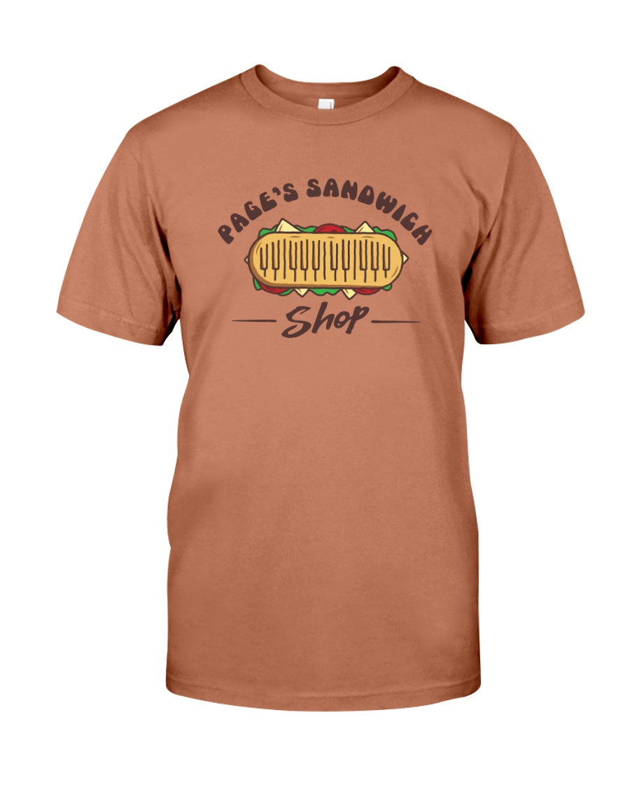 PAGE'S SANDWICH SHOP - Comfort Colors Tee - Simplewear Phish