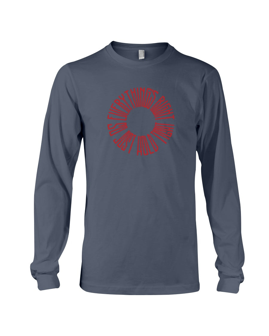 EVERYTHING'S RIGHT - Comfort Colors Long Sleeve - Simplewear Phish