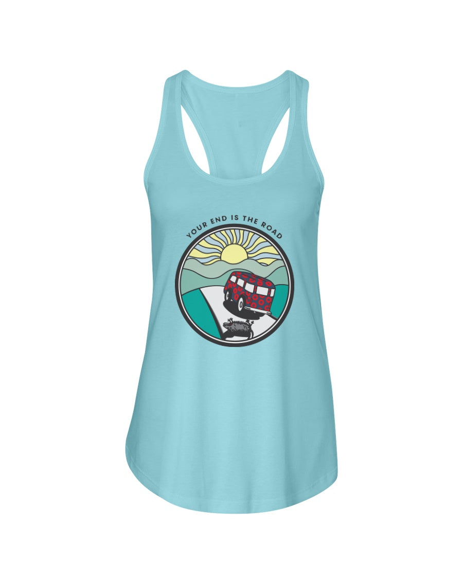 POSSUM - Women's Racerback Tank - Simplewear Phish